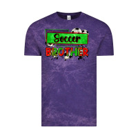 Cloud Purple soccer brother Vintage Tee - Zillion Design Studio