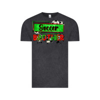 Vintage Black soccer brother Vintage Tee - Zillion Design Studio