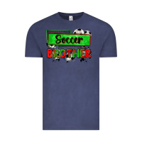 Vintage Denim soccer brother Vintage Tee - Zillion Design Studio