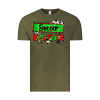 Vintage Olive soccer brother Vintage Tee - Zillion Design Studio