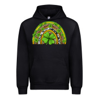 Black western st patricks rainbow Urban Hoodie - Jasminsmagicworld