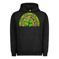 Pigment Black western st patricks rainbow Urban Hoodie - Jasminsmagicworld