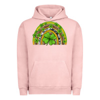 Pigment Salmon western st patricks rainbow Urban Hoodie - Jasminsmagicworld