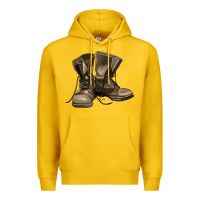 Lemon soldier veteran boots Premium Hoodie - MaliasSmallBusiness