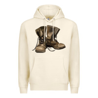 Tofu soldier veteran boots Premium Hoodie - MaliasSmallBusiness