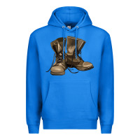 True Royal soldier veteran boots Premium Hoodie - MaliasSmallBusiness