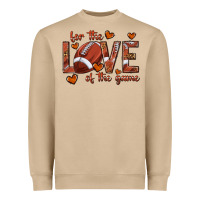 Mushroom for the love of the game football Heavyweight Sweatshirt - texasbilliewilder
