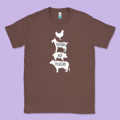 Friend Not Food Classic Tee Designed By Bettercallsaul