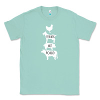 Seafoam Friend Not Food Classic Tee - Bettercallsaul