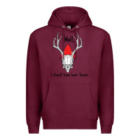 Burgundy I should have been faster Premium Hoodie - Bettercallsaul