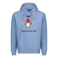 Colony Blue I should have been faster Premium Hoodie - Bettercallsaul