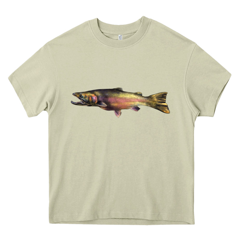 Steelhead Trout Heavy Core Tee by LillyAllenDesigns | Teevron