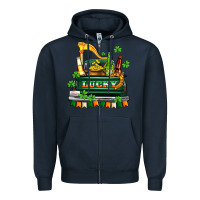 Navy lucky truck with flags and beers Zipper Hoodie - AdoDesignShop