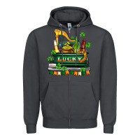 Smoke lucky truck with flags and beers Zipper Hoodie - AdoDesignShop