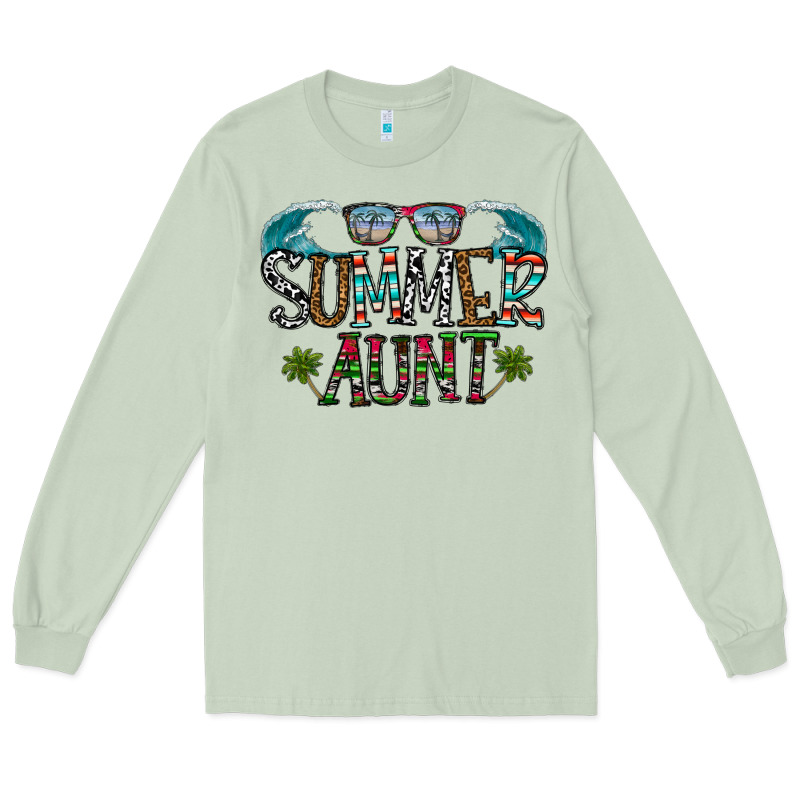 Summer Aunt Long Sleeve Tee by CowhideDigitalArt | Teevron