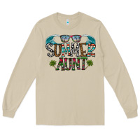 Mushroom summer aunt Long Sleeve Tee - CowhideDigitalArt