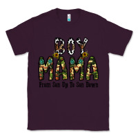 Plum Boy Mama From Son Up To Son Down Classic Tee - CowhideDigitalArt