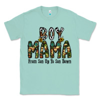 Seafoam Boy Mama From Son Up To Son Down Classic Tee - CowhideDigitalArt