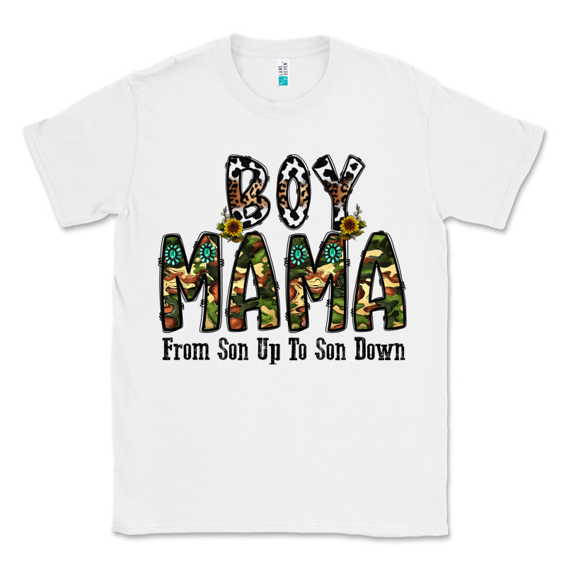 Boy Mama From Son Up To Son Down Classic Tee by CowhideDigitalArt | Teevron