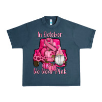 Midnight Navy breast cancer awareness pink truck gnomes Urban Heavy Tee - RanaPortraitStore