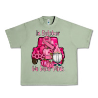 Oil Green breast cancer awareness pink truck gnomes Urban Heavy Tee - RanaPortraitStore