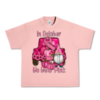 Salmon breast cancer awareness pink truck gnomes Urban Heavy Tee - RanaPortraitStore