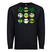 Black funny st patrick's day Premium Sweatshirt - MaliasSmallBusiness