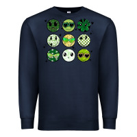 Navy funny st patrick's day Premium Sweatshirt - MaliasSmallBusiness