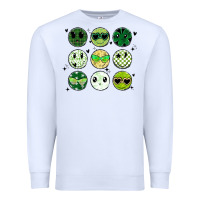 White funny st patrick's day Premium Sweatshirt - MaliasSmallBusiness
