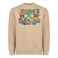 Mushroom school's out for summer teacher life Heavyweight Sweatshirt - Zillion Design Studio