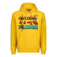 Lemon chocolate is my valentine Premium Hoodie - AdoDesignShop