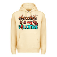 Pina Colada chocolate is my valentine Premium Hoodie - AdoDesignShop