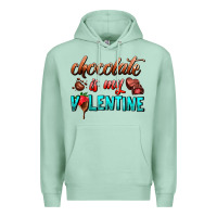 Seafoam chocolate is my valentine Premium Hoodie - AdoDesignShop