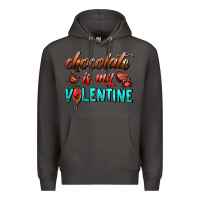 Smoke chocolate is my valentine Premium Hoodie - AdoDesignShop