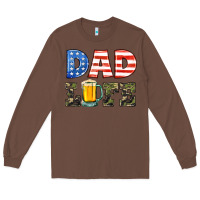 Chestnut dad life Long Sleeve Tee - HRA Design Shop