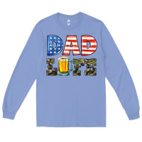 Colony Blue dad life Long Sleeve Tee - HRA Design Shop