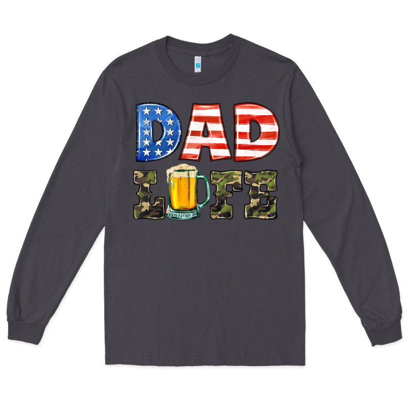 Dad Life Long Sleeve Tee by HRA Design Shop | Teevron