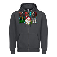 Smoke blessed mom christmas Zipper Hoodie - JahusDesignShop