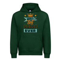 Forest Green world's best poppa ever Urban Hoodie - Jasminsmagicworld