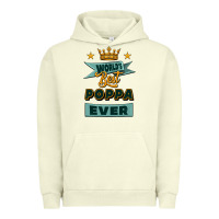 Pigment Pistachio world's best poppa ever Urban Hoodie - Jasminsmagicworld