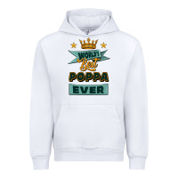 White world's best poppa ever Urban Hoodie - Jasminsmagicworld
