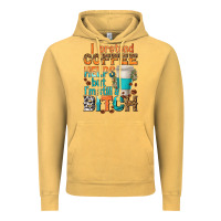 Vintage Mustard i pretend coffee helps but im stil a bitch Vintage Hoodie - texasbilliewilder
