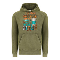 Vintage Olive i pretend coffee helps but im stil a bitch Vintage Hoodie - texasbilliewilder