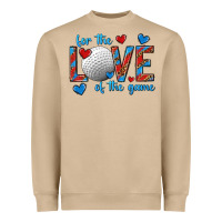 Mushroom for the love of the game hockey Heavyweight Sweatshirt - texasbilliewilder