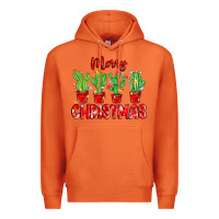 Carrot Merry Christmas Cactuses Premium Hoodie - MaliasSmallBusiness