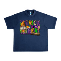 Navy Trick or Treat Urban Heavy Tee - texasbilliewilder
