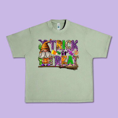 Trick Or Treat Urban Heavy Tee Designed By Texasbilliewilder