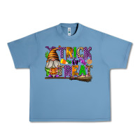 Pebble Blue Trick or Treat Urban Heavy Tee - texasbilliewilder