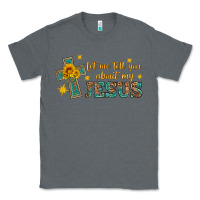 Charcoal Heather let me tell you about my jesus Classic Tee - HRA Design Shop