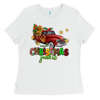 White christmas junkie Ladies Tee - AdoDesignShop